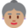 old woman, medium skin tone